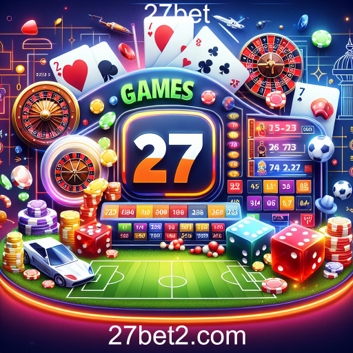Explore o Mundo dos Jogos no 27bet